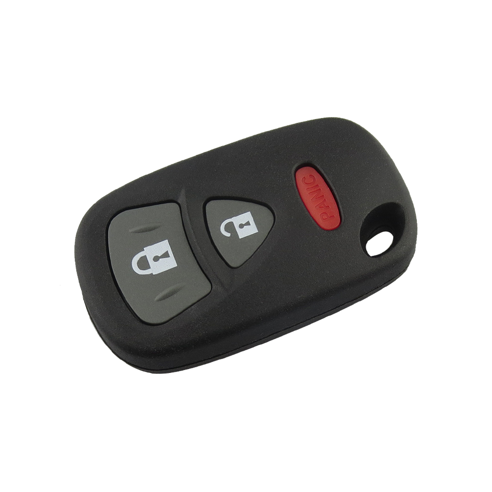 OkeyTech Автомобил Стил Замена Далечинскиот Клуч Школка Случај Фоб Добар Квалитет 2+1 Копчето за Suzuki Користење на