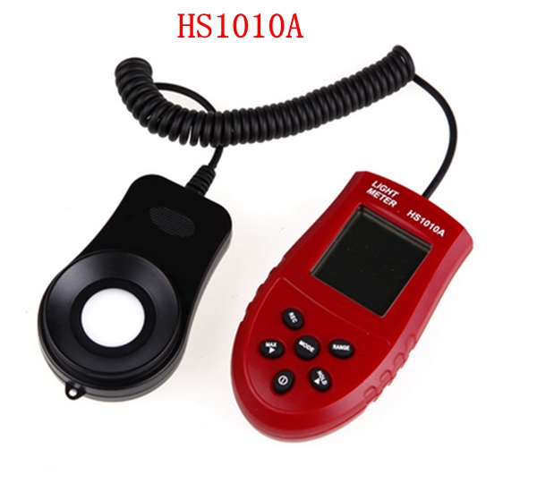 Автоматско HS1010 HS1010A LCD Дигитален Сплит Светлина Luxmeter Тестер Осветлување Метар рачен Светлина luminometer