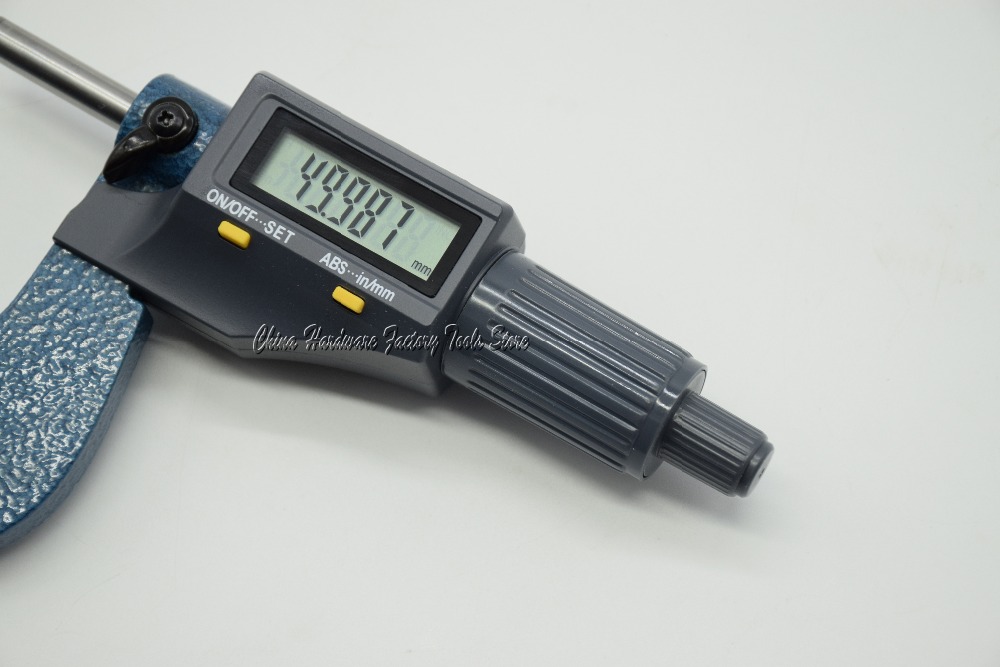дигитален микрометар 50-75 mm дигитални vernier caliper микрометар мерач микрометар caliper 0.001 mm дигитални micrometers
