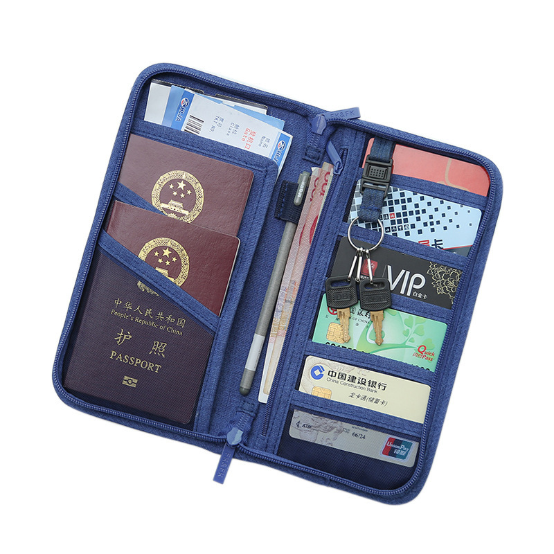 OKOKC Цврсти Бои Пасош Кредитна Картичка Покрие Торба Пасош Заштитна Маска Документ Приемот Пакет Пасош Носителот