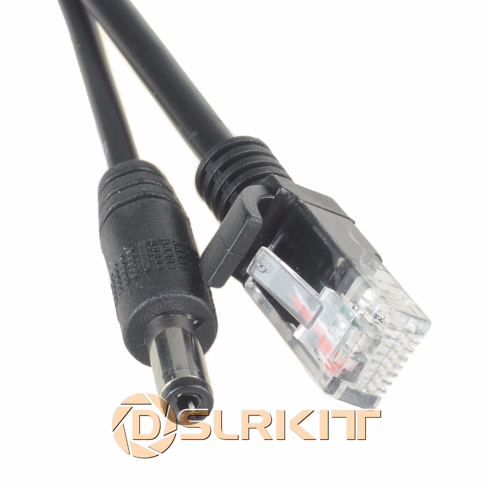 20pcs(10pair) РОЕ Адаптер кабел Пасивни Моќ Над Ethernet Рое Инјектор + Splitter Комплет прикажан switch РОЕ