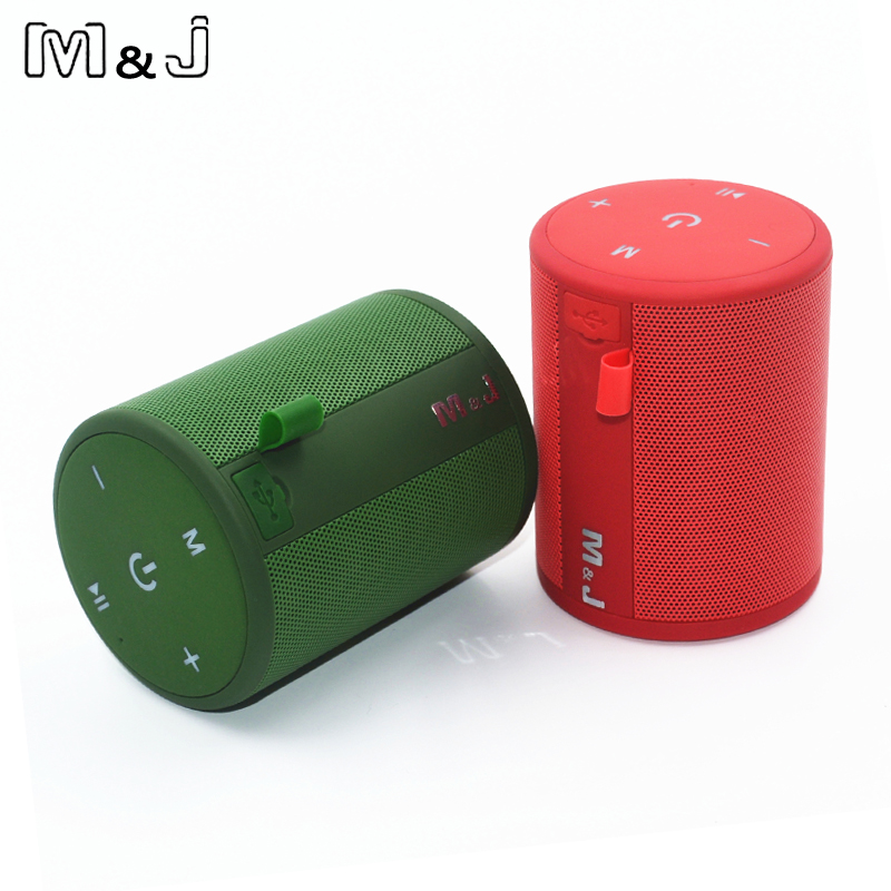М&J T2 Мини 5W Отворено Водоотпорен Bluetooth Звучници Стерео Преносни Безжична HIFI Звучник Со Микрофон ТФ-Картичка