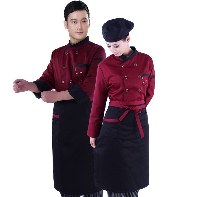 Готвачи кујна бои со висок квалитет готвач униформи велика британија облека женски ресторан готвачи облека дами chefwear