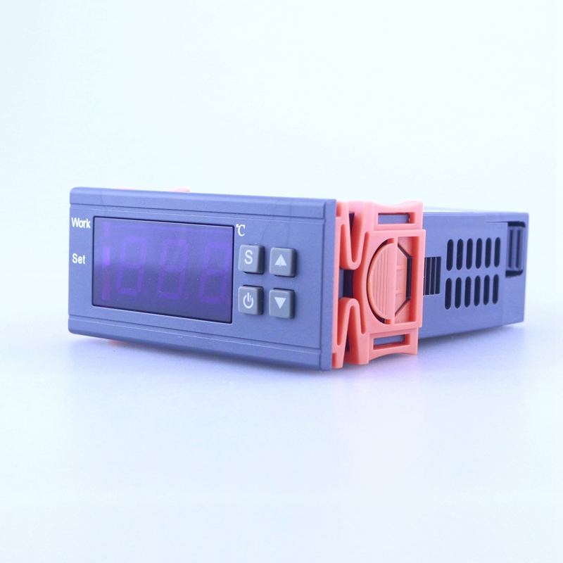 Интелигентни Мини Температура Контролер Текст 90-250V Излез 10A 220V Термостат со NTC сензор за Греење и Ладење Контрола