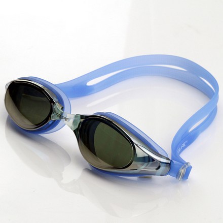 Electroplating водоотпорен анти-магла голема кутија ув мет вода-доказ hd пливање очила очила автентични мажите и жените