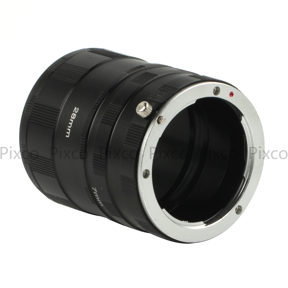 Pixco Макро Продолжување Цевка Прстен Одговараат За Fuji X Планината Fujifilm X-Pro 1 X-E1 FX Камера