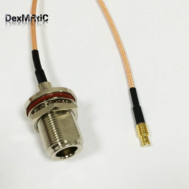 Безжичен модем кабел MCX машки директно до N тип женски bulkhead pigtail RG316 15cm 6 трговија на големо цена