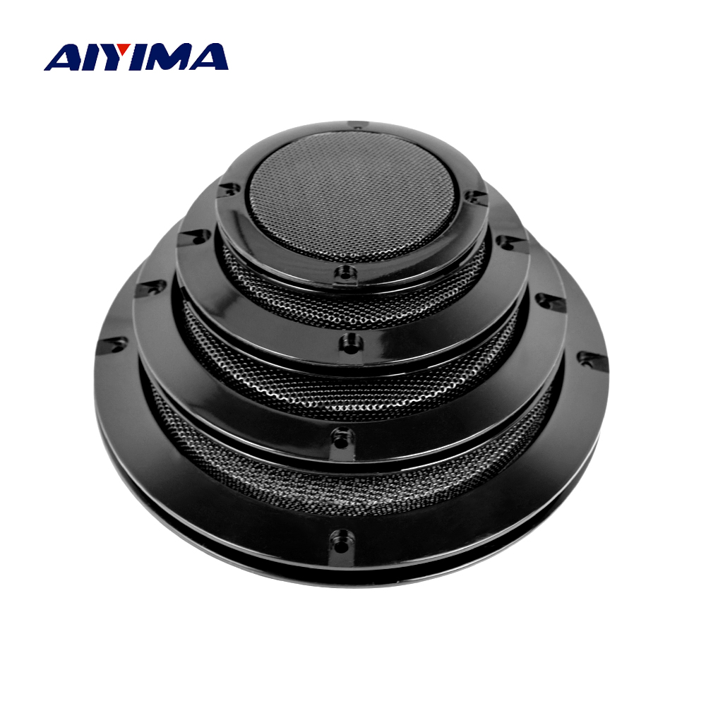 AIYIMA 2 парчиња Аудио Звучници Заштитна Маска 3/4/5/6.5 Инчен Заштитна Мрежа Нето Решетката DIY За Автомобил Говорникот