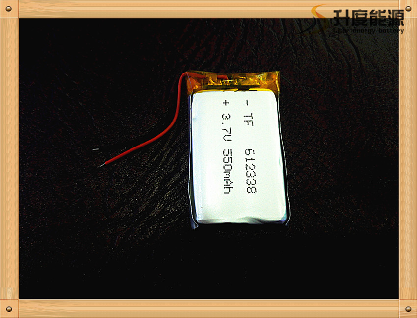 мал капацитет на батерија li-ion батерии 3.7 v 550mah 612338 за играчки, ЗАБ