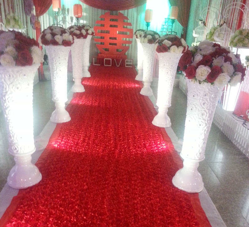 зголеми цвет capet 1.4 метар широк од 10 метри должина свадба зголеми тепих ,црвениот тепих тркач,свадба декорација,партија