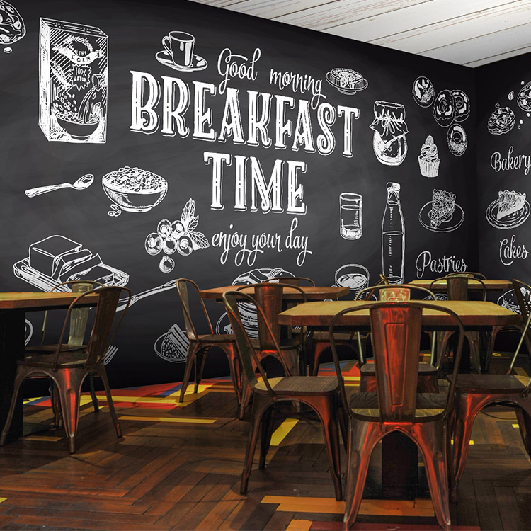 Custom Size Фото Црно бела графити 3D mural кафуле слободно бар дневна соба и спалната соба троседот телевизија позадина