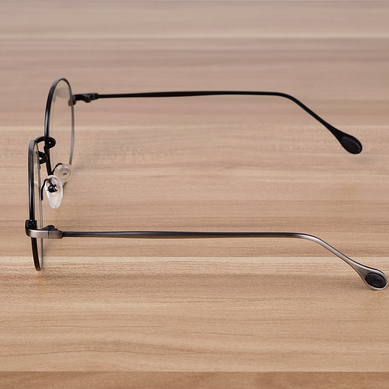Домот На Квалитетот Круг Очила Рамки Жени Мажи Мода Едноставен Стил Јасно Оптички Очила Студентите Myopia Рецепт Рамки