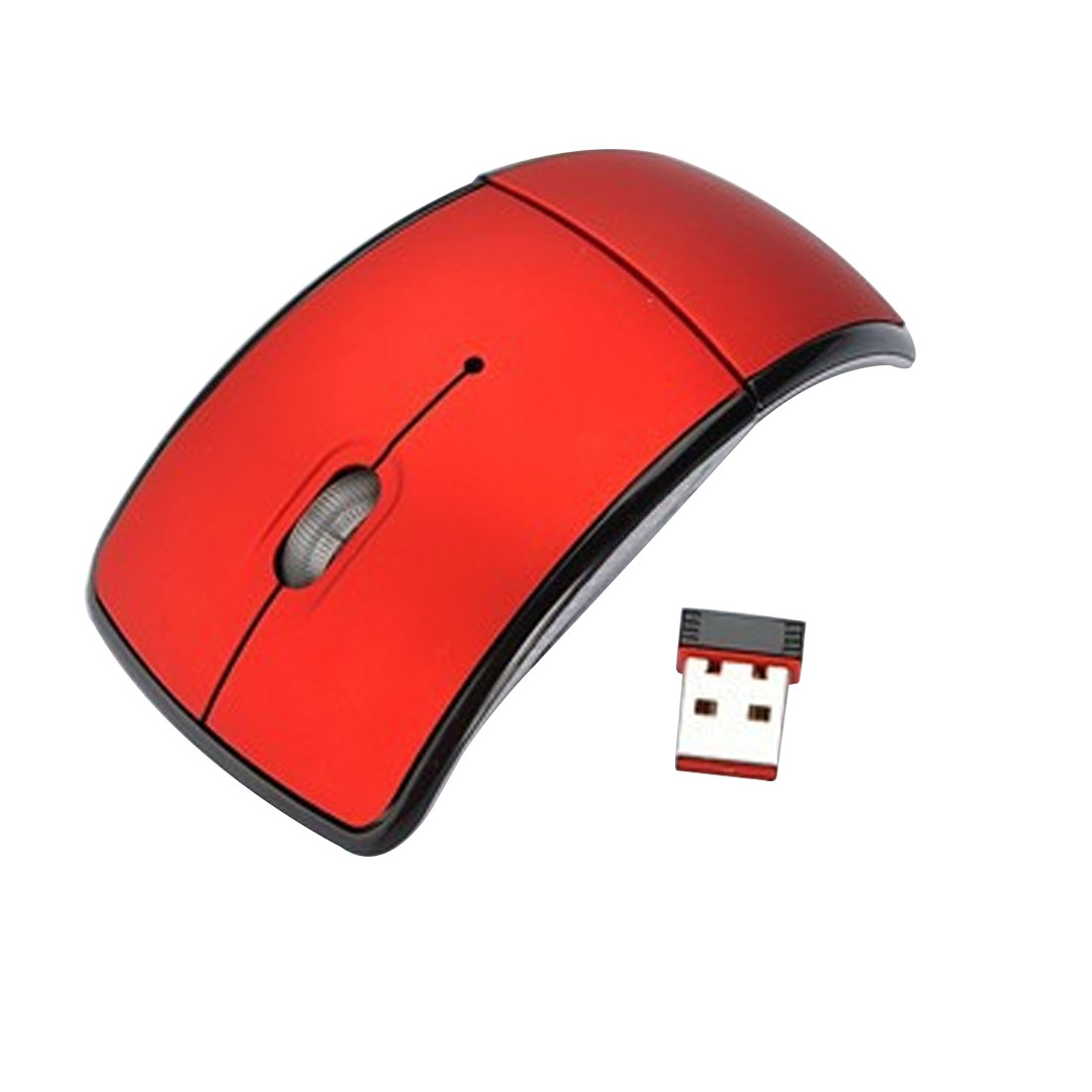 NOYOKERE Врвен Квалитет Свитлива Пати 2.4 Ghz Безжична Лак Оптички Глушец Глувци USB Приемник за персонален КОМПЈУТЕР