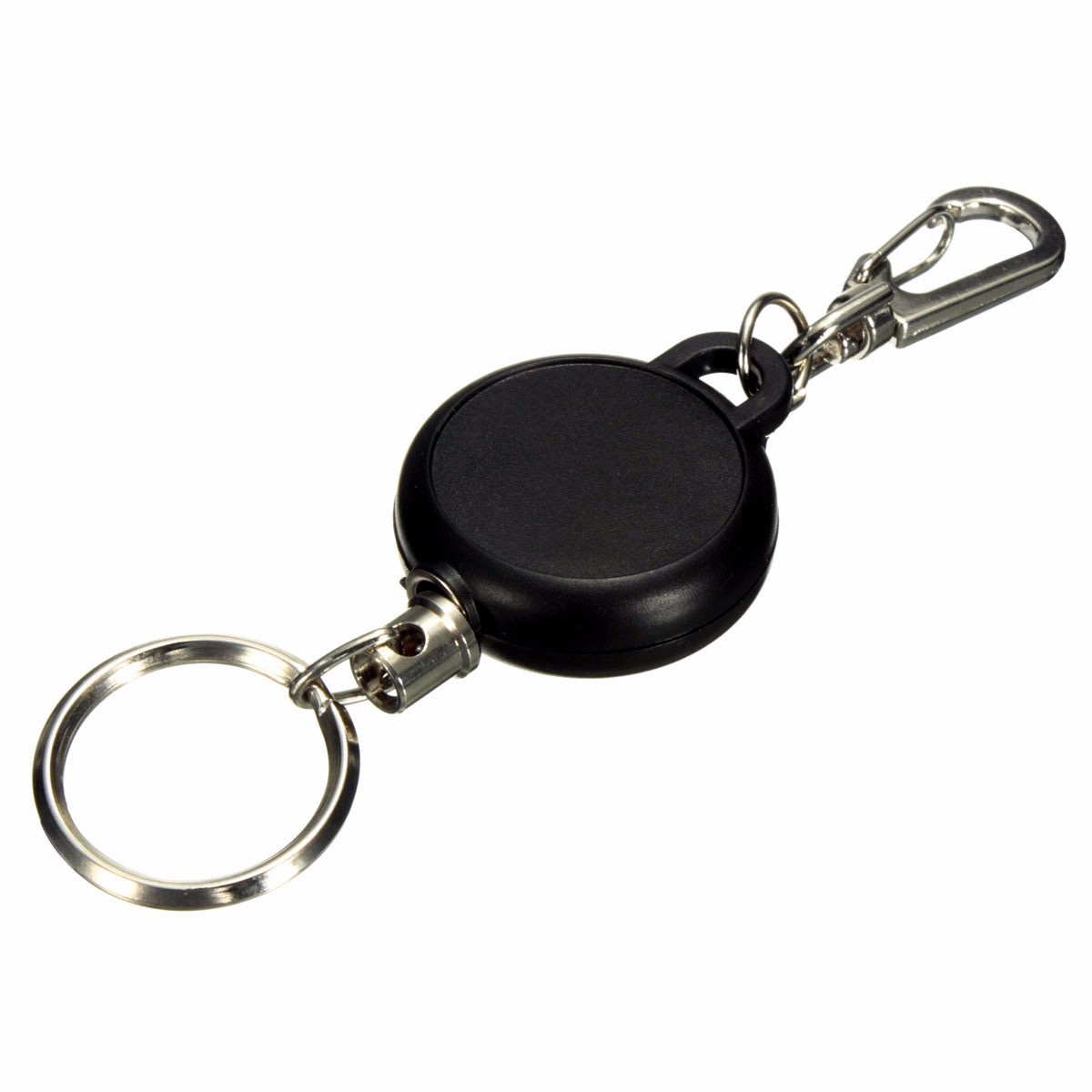 Kicute Топла Продажба Црна Keychain Должина 60см Значка Ролна Стигнале Одвратна Помине ID Картичката за да го Повлечете