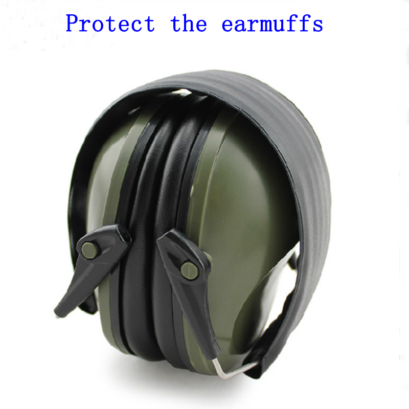 Професионални soundproof foldaway заштитна уво приклучоци muffs за бучава Тактички Отворено Лов Снимање слушање уво заштита