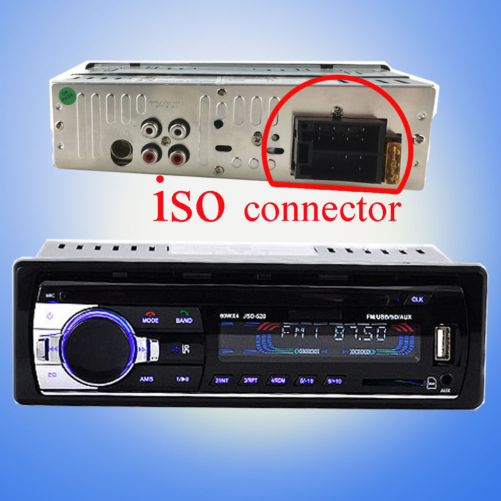 До 2015 Ново 1 DIN 12V е Радио за Автомобил player MP3 Аудио Стерео FM Вграден Bluetooth Телефон со USB/SD MMC Порта