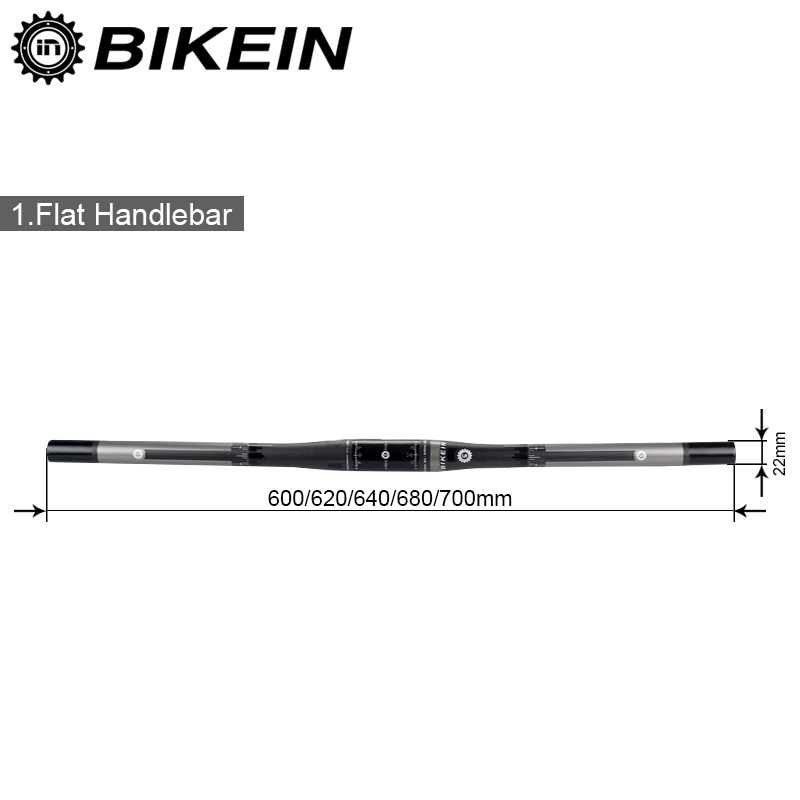BIKEIN T700 Целосна UD Јаглерод Планински Велосипед Handlebar Велосипедизам MTB Ultralight 31.8 mm Станот/Пораст Велосипед