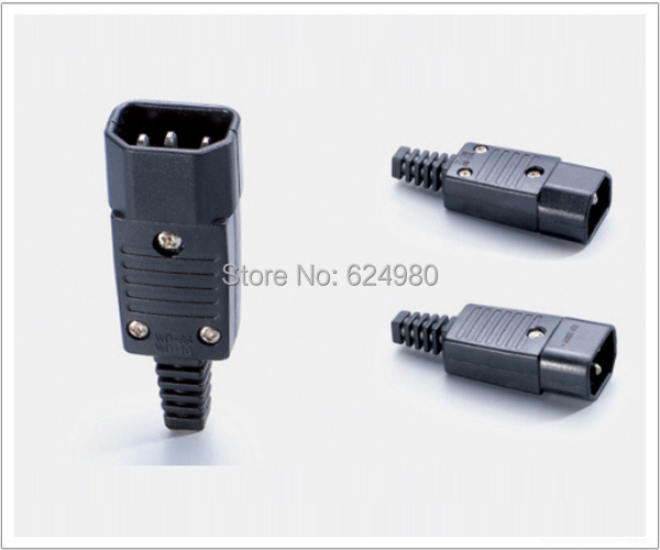 Електрични IEC 320 C14 Конектор 250V 10A AC Power Plug AC Штекер 5pair МД-10 МД-09 Бесплатен превозот