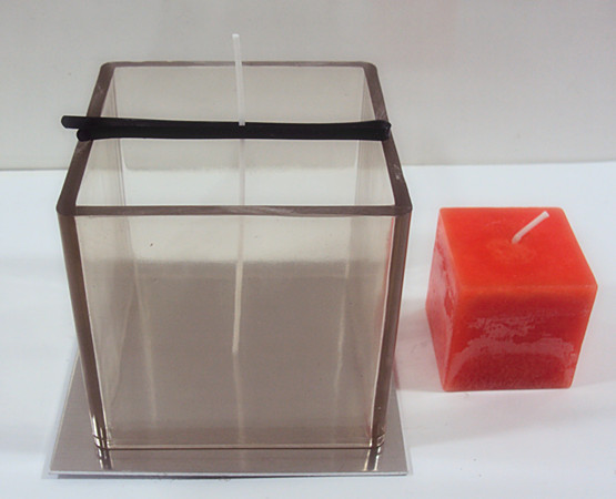 DIY свеќа одлуки свеќа модел,квадратен облик свеќа калап за рачно изработени бесплатен превозот